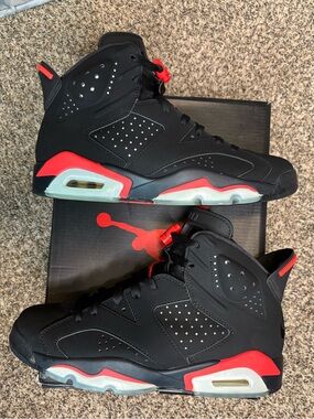 Air Jordan 6 Retro ‘Infrared’ (2019) size 8 men’s.